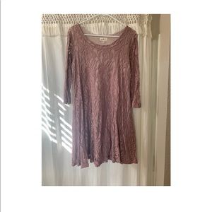 Anthropologie lace dress